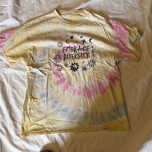 PacSun Tie-Dye Tee - Pink, Yellow, Blue